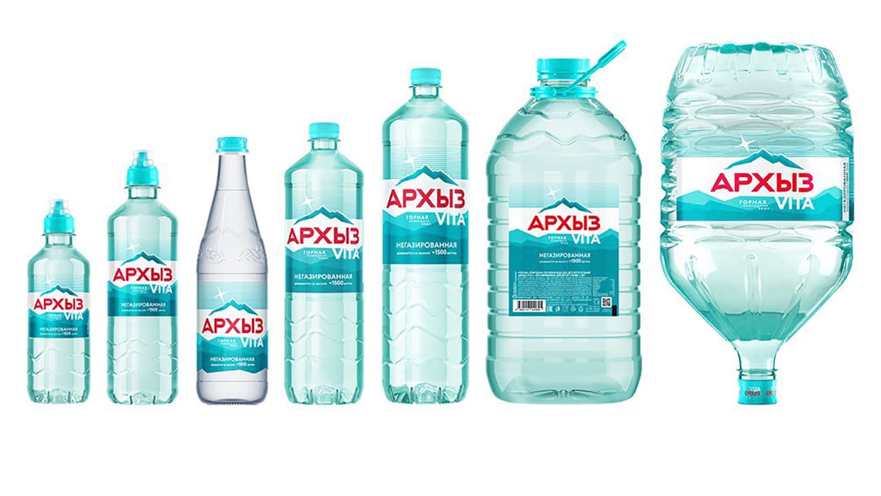 Ребрендинг воды Архыз